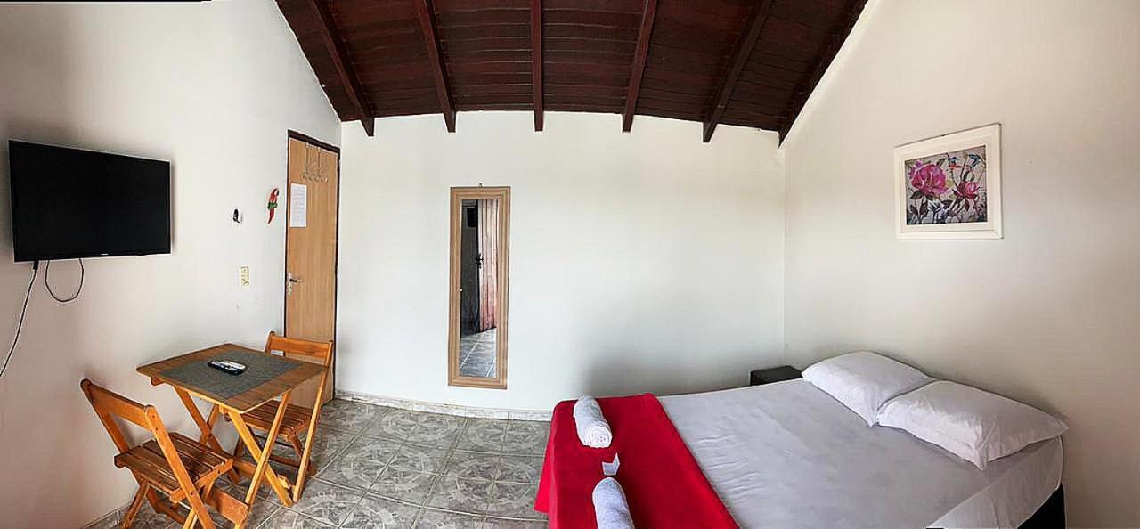 Flor Do Pequi Bed & Breakfast ชาปาดา ดอส กิมาไรส์ ภายนอก รูปภาพ