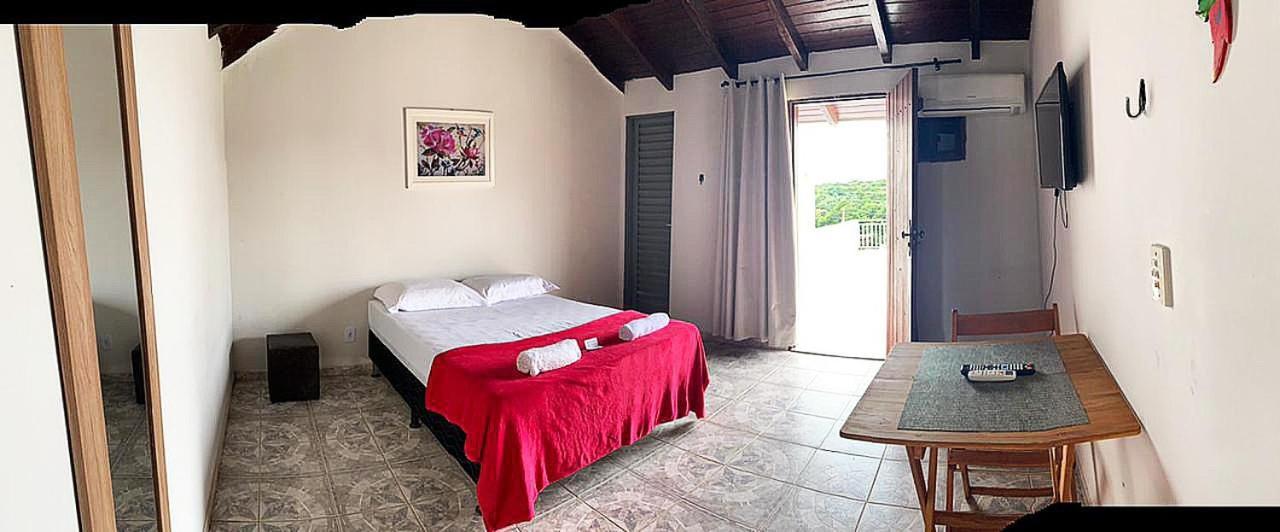 Flor Do Pequi Bed & Breakfast ชาปาดา ดอส กิมาไรส์ ภายนอก รูปภาพ